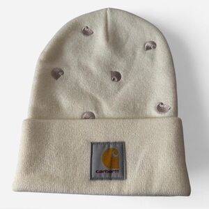 Carhartt off-white beanie